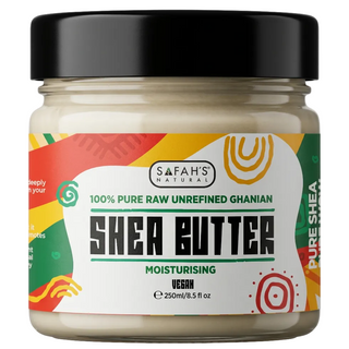 ghanian shea butter 100 percent pure 250ml raw unrefined natural skin hair moisturizer