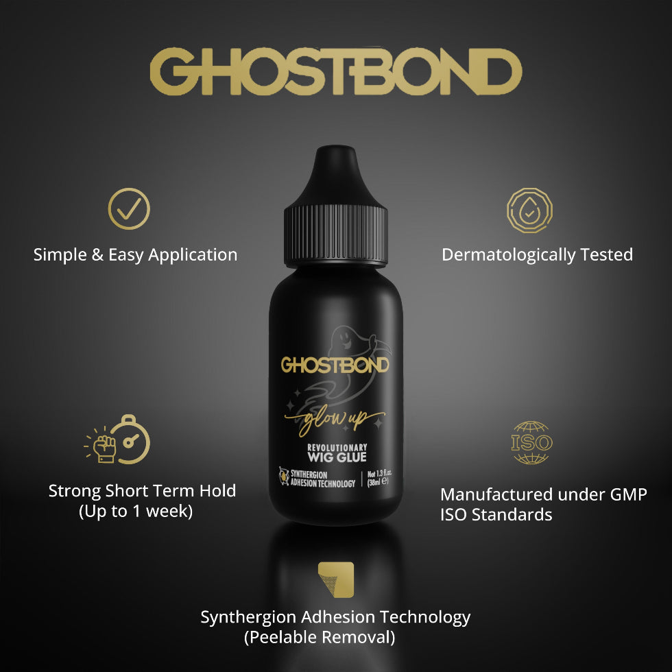 Ghost Bond Glow Up wig glue 38ml with ultra-strong peelable residue-free hold