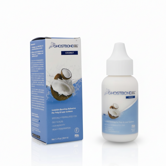 Ghostbond XL Coconut Wig Glue 38ml | Waterproof Hold for Lace & Poly Systems