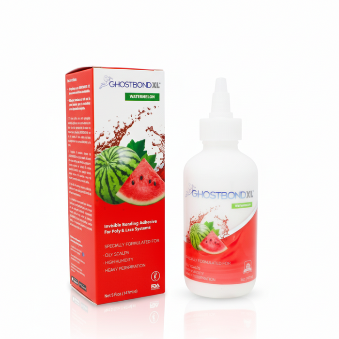 Ghostbond XL Watermelon Wig Glue 147ml | Strong Hold for Lace & Poly Systems
