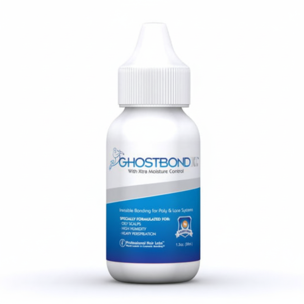 Ghostbond Xtra Moisture Control wig adhesive 38ml for strong flexible waterproof hold