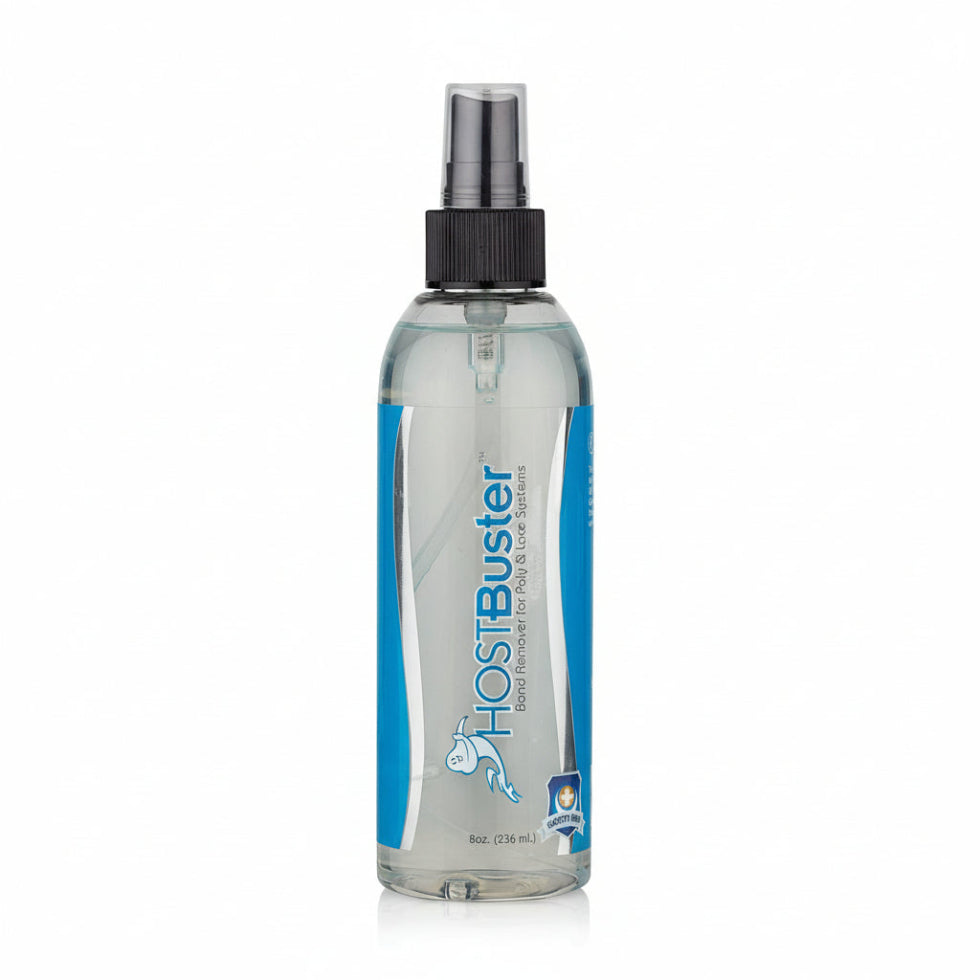 Ghostbuster bond remover for poly and lace systems adhesive removal for clean safe hair system release