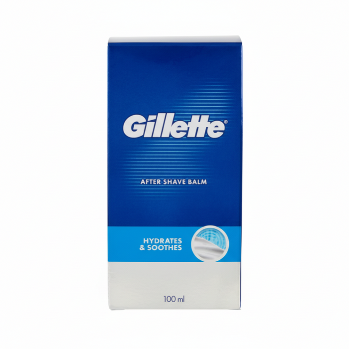 gillette after shave balm hydrating soothing post shave skin care men grooming smooth fresh skin