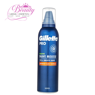 Gillette Pro Sensitive Shave Mousse 240ml | Shea Butter Foam