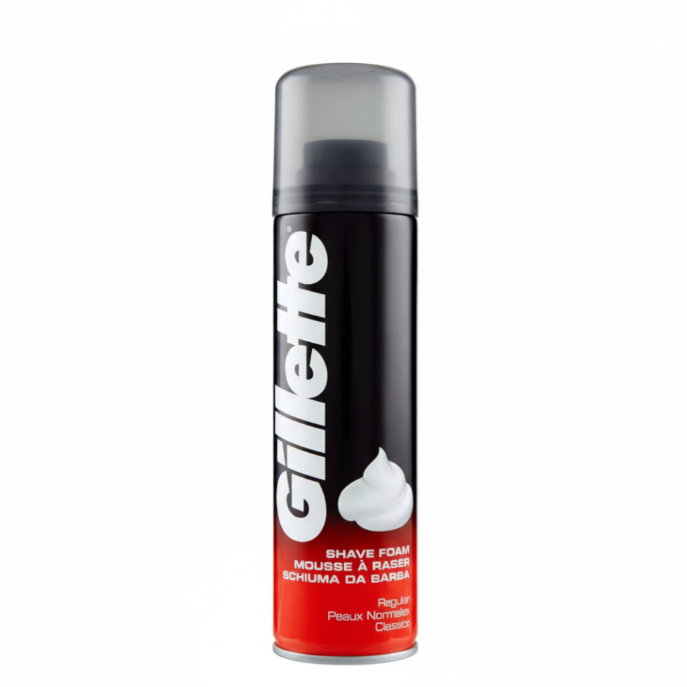 gillette shaving foam regular smooth comfortable shave rich lather men grooming daily shaving care