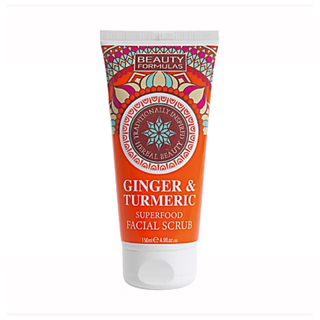 Ginger and turmeric facial scrub 150ml exfoliating brightening face scrub for glowing skin