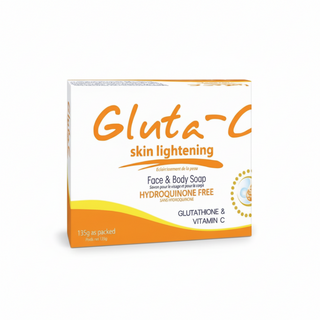 Gluta C skin lightening soap with glutathione and vitamin C for bright radiant skin