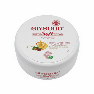 glysolid super soft cream 200ml lightweight moisturizing cream for smooth soft skin