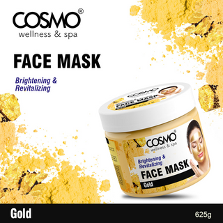 COSMO Gold Face Mask 625g- Anti-Aging, Brightening & Moisturizing for Youthful Skin