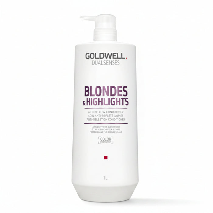 Goldwell Dualsenses Blondes & Highlights Anti-Yellow Conditioner 1000ml | Tone Care