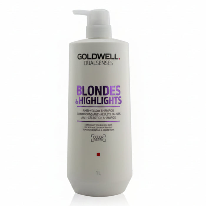 Goldwell Dualsenses Blondes & Highlights Anti-Yellow Shampoo 1000ml | Tone Care