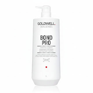 goldwell dualsenses bond pro fortifying shampoo 1000ml for weak fragile hair with strengthening anti breakage cleansing and repair care for healthier hair