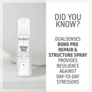 goldwell dualsenses bond pro repair and structure spray 150ml for weak fragile hair with strengthening anti breakage and leave in repair care