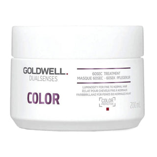 goldwell dualsenses color 60 second treatment hair mask for color treated hair with shine enhancement color protection and deep conditioning care