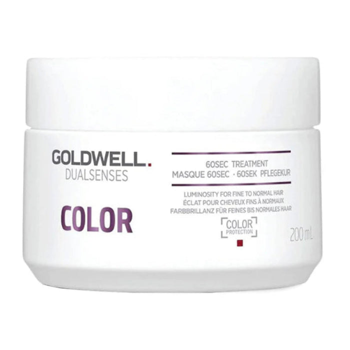 Goldwell Dualsenses Color 60 Second Treatment | Color Protection & Shine Hair Mask