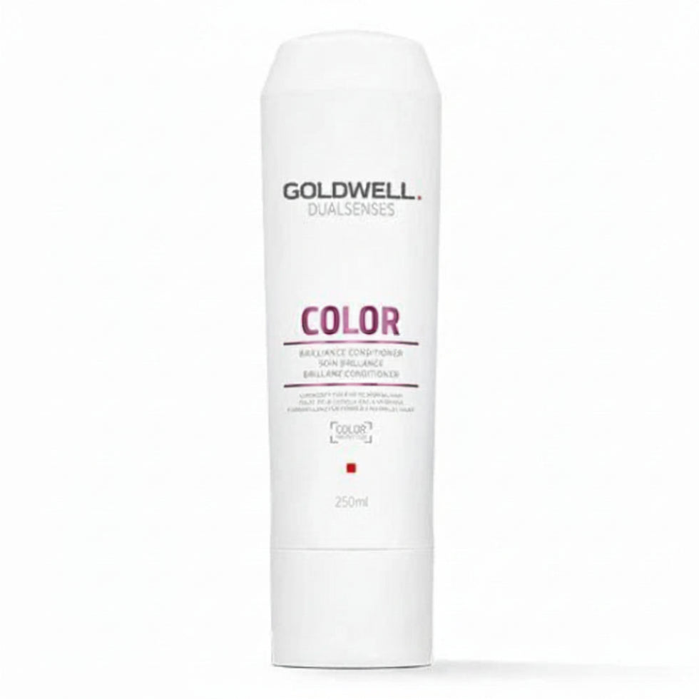 goldwell dualsenses color brilliance conditioner 250ml for color treated hair with color protection shine enhancement and moisturizing care