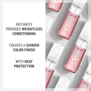 goldwell dualsenses color brilliance serum spray 150ml for color treated hair with shine enhancement color protection and lightweight detangling care
