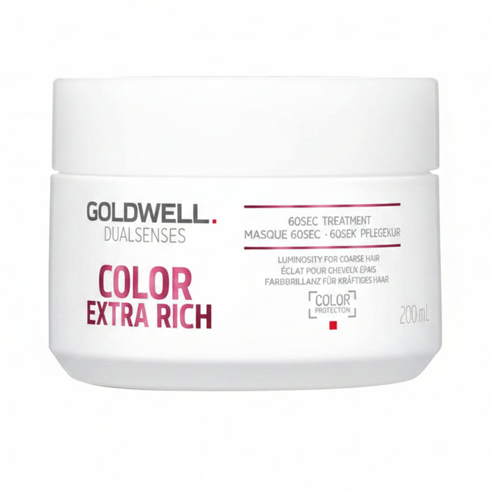 Goldwell Dualsenses Color Extra Rich 60 Second Treatment 200ml | Color Care