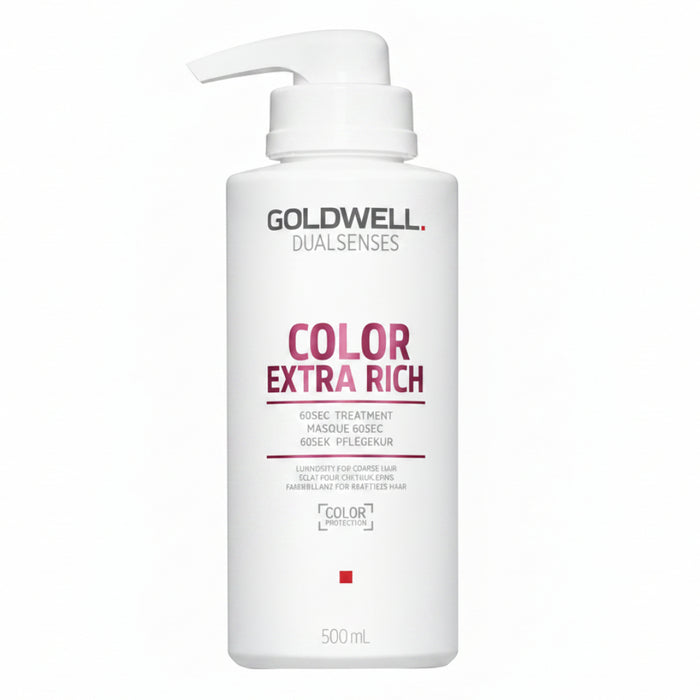 Goldwell Dualsenses Color Extra Rich 60 Second Treatment 500ml | Color Care