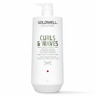 goldwell dualsenses curls and waves hydrating shampoo 1000ml for curly and wavy hair with moisture frizz control and curl definition care for healthy bouncy curls