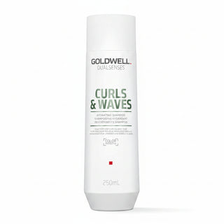 goldwell dualsenses curls and waves hydrating shampoo 250ml for curly and wavy hair with moisture frizz control and curl definition care