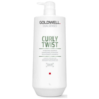 goldwell dualsenses curly twist hydrating shampoo 1000ml for curly and wavy hair with moisture frizz control and curl definition care