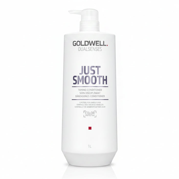 Goldwell Dualsenses Just Smooth Taming Conditioner 1000ml | Frizz Control Care