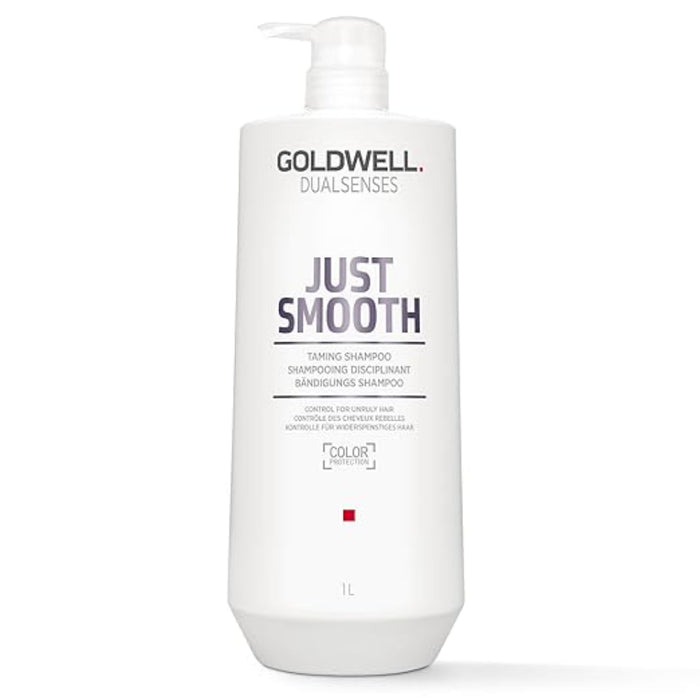 Goldwell Dualsenses Just Smooth Taming Shampoo 1000ml | Frizz Control & Smooth Hair