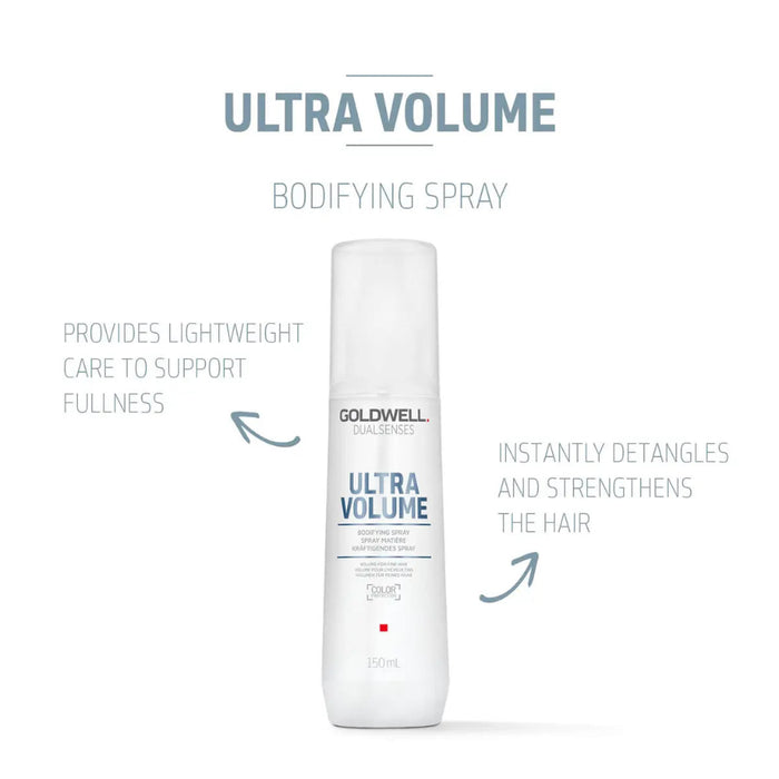 Goldwell Dualsenses Ultra Volume Bodifying Spray 150ml | Lightweight Hair Volume