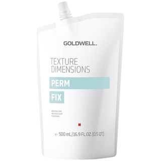 Goldwell Texture Dimensions Fix Neutraliser 500ml for perm curl stabilization and fixing