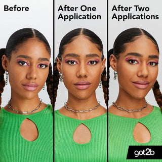 got2b Glued 4 Brows & Edges Tinted Dark Brown to Black, Dark Blonde to Brown 16ml | 24h Hold