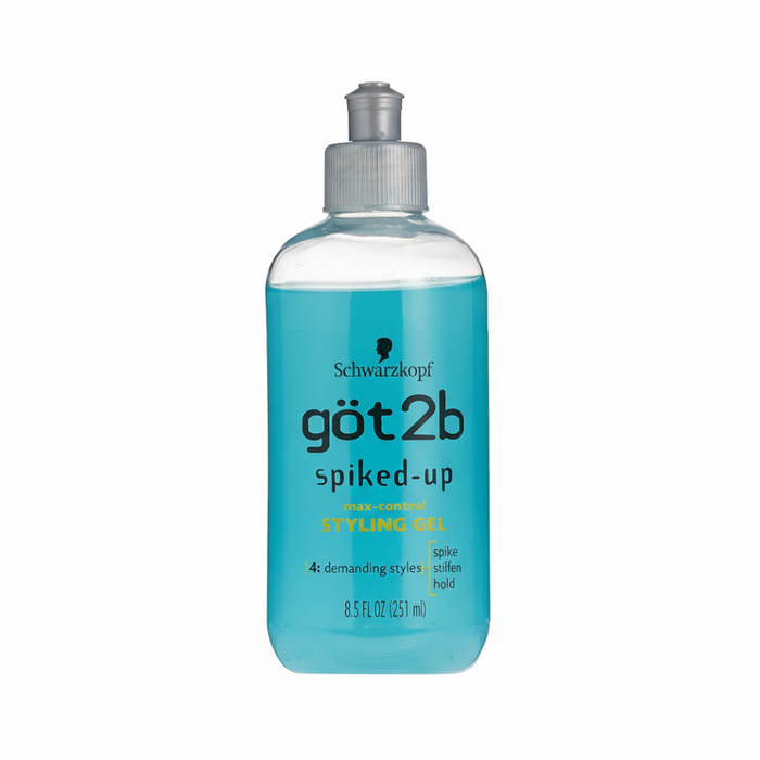Got2B Spiked Up Styling Gel 251ml for maximum hold and bold hairstyles