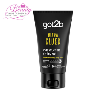 Got2b Ultra Glued Indestructible Styling Gel 150ml | 48h Extreme Hold