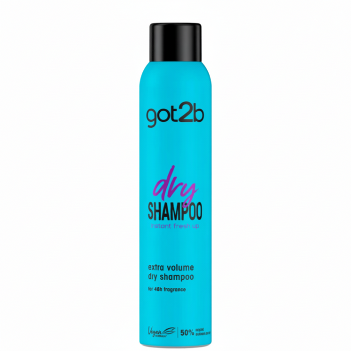 Got2b Extra Volume Dry Shampoo 200ml | Long-Lasting Freshness & Lift