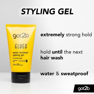 Got2b Glued Spiking Glue 150ml for ultimate hold waterproof bold hairstyles
