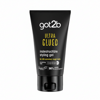 Got2b Ultra Glued Indestructible Styling Gel 150ml with 48h extreme hold for styling
