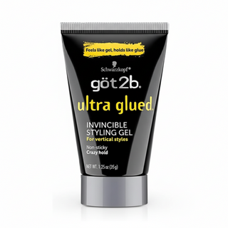 Got2b Ultra Glued Invincible Styling Hair Gel 37ml with extreme hold for styling
