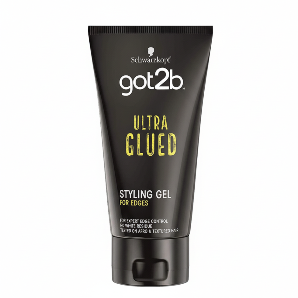 Got2b Ultra Glued Styling Gel 150ml for maximum hold edge control and lace front styling
