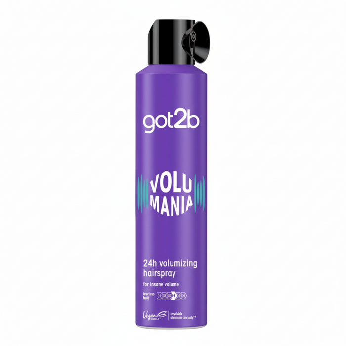 Got2b Volumania 24h volumizing hair spray 300ml for fearless volume and hold
