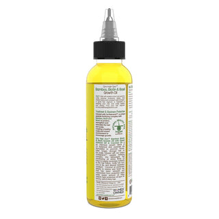Taliah waajid gro hair growth oil bamboo biotin basil sweet almond scalp nourishment