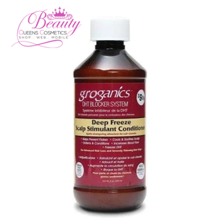 Groganics Deep Freeze Scalp Stimulant Conditioner 12oz | Cooling Scalp Care