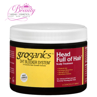Groganics Head Full of Hair Scalp Treatment 177ml | Nourish & Stimulate Hair