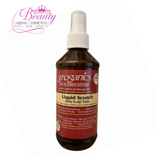Groganics Liquid Scratch Daily Scalp Tonic 240ml | Anti-Itch Hair Growth
