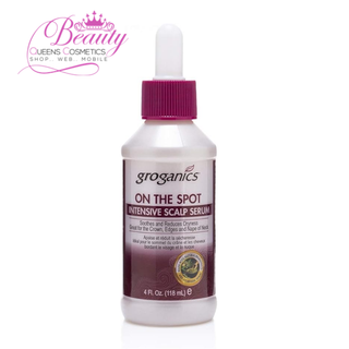 Groganics On The Spot Intensive Scalp Serum 4oz | Hydrate, Soothe & Nourish Scalp