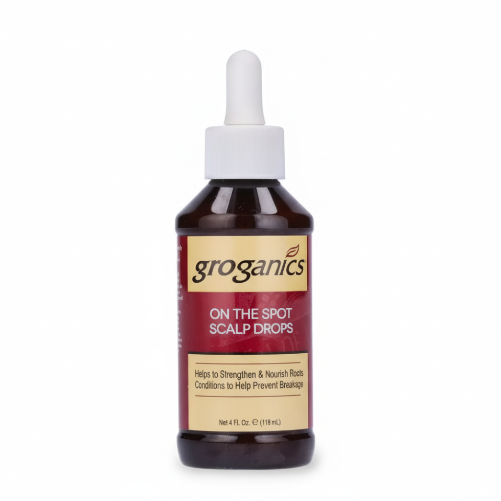 groganics on the spot scalp drops for thinning hair itchy scalp and targeted scalp care