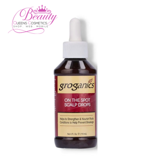 Groganics On The Spot Scalp Drops 4oz | Nourish, Revitalize & Regenerate Hair