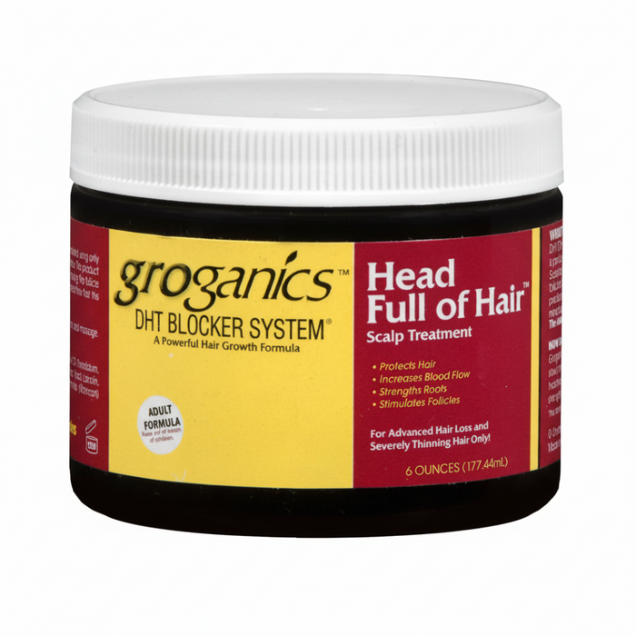 GROGANICS TÊTE PLEINE DE CHEVEUX 177.44ML/6OZ