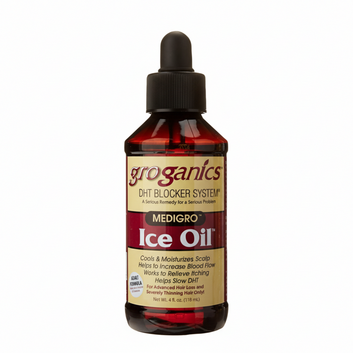 HUILE DE GLACE GROGANICS MEDIGRO 118ML/4OZ
