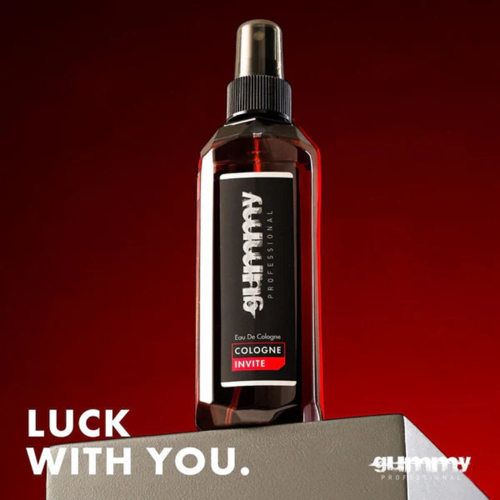 Gummy Professional after shave eau de cologne lemon 250ml fresh barber citrus scent skin refresh after shaving