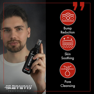 Gummy Professional bump repair herbal content 100ml for razor relief ingrown hair treatment and smooth skin care